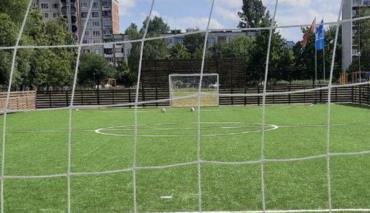 В средней школе №27 города Бреста открылся обновленный спортивный стадион 